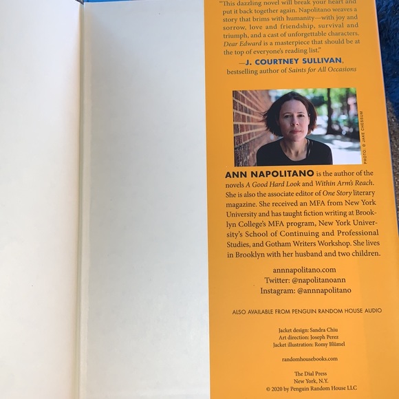 Dear Edward by Ann Napolitano book - Picture 4 of 5